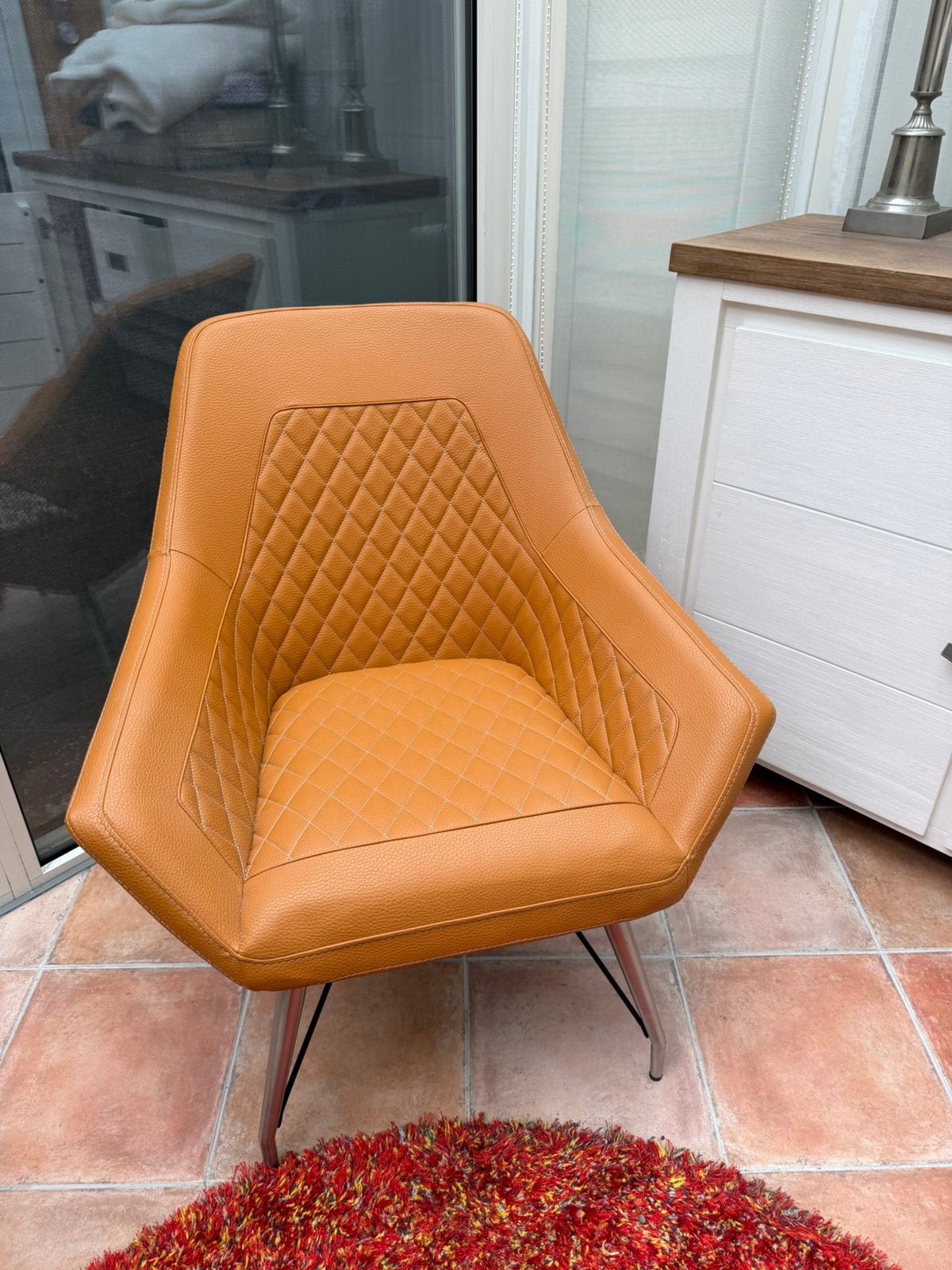 Stoelen/ Fauteuils. Zgan., Ophalen, Overige materialen, 75 tot 100 cm, Zo goed als nieuw