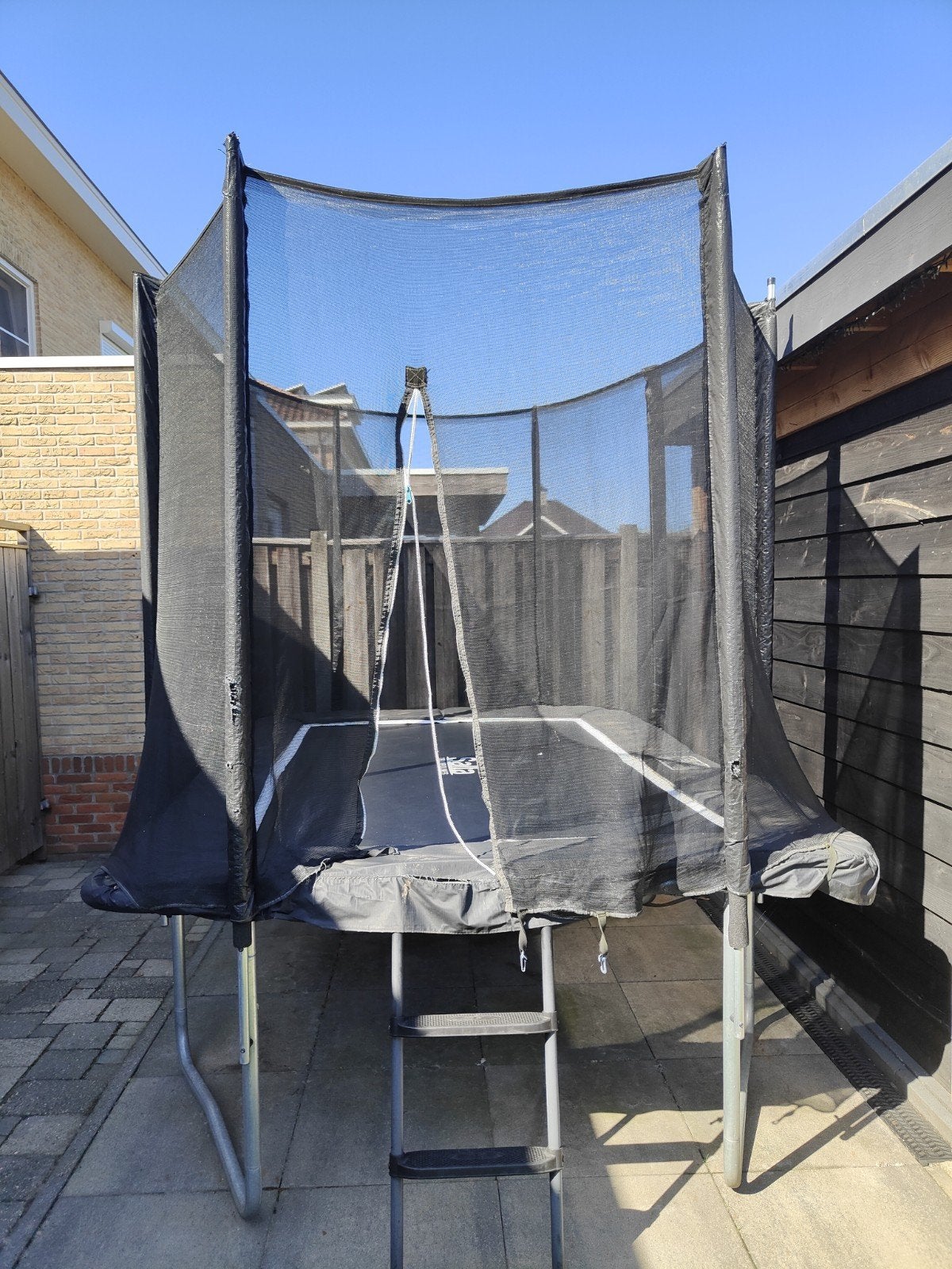 Salta Rechthoekige trampoline 214x305, Ophalen, Gebruikt