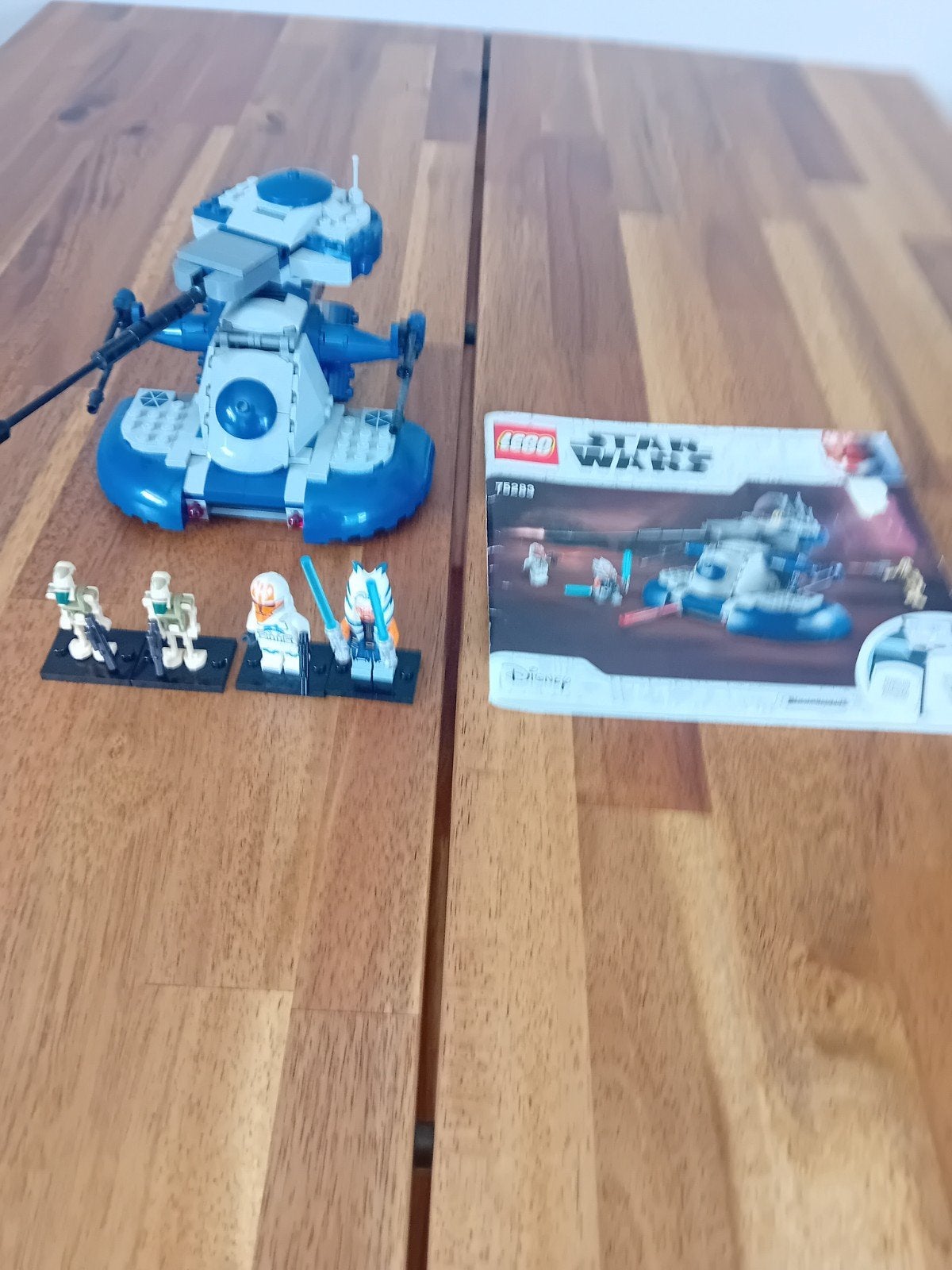 Lego Star Wars 75283 AAT met Ahsoka Tano en Clone Trooper, Compleet, Star Wars, Lego, Ophalen of Verzenden