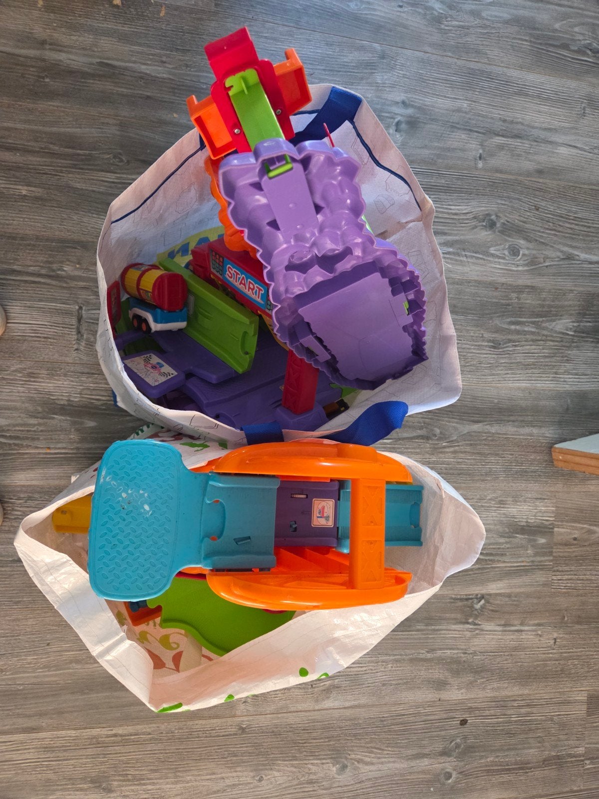 VTech Toet Toet Auto's & Zoef Zoef Dieren speelset, Ophalen, Gebruikt