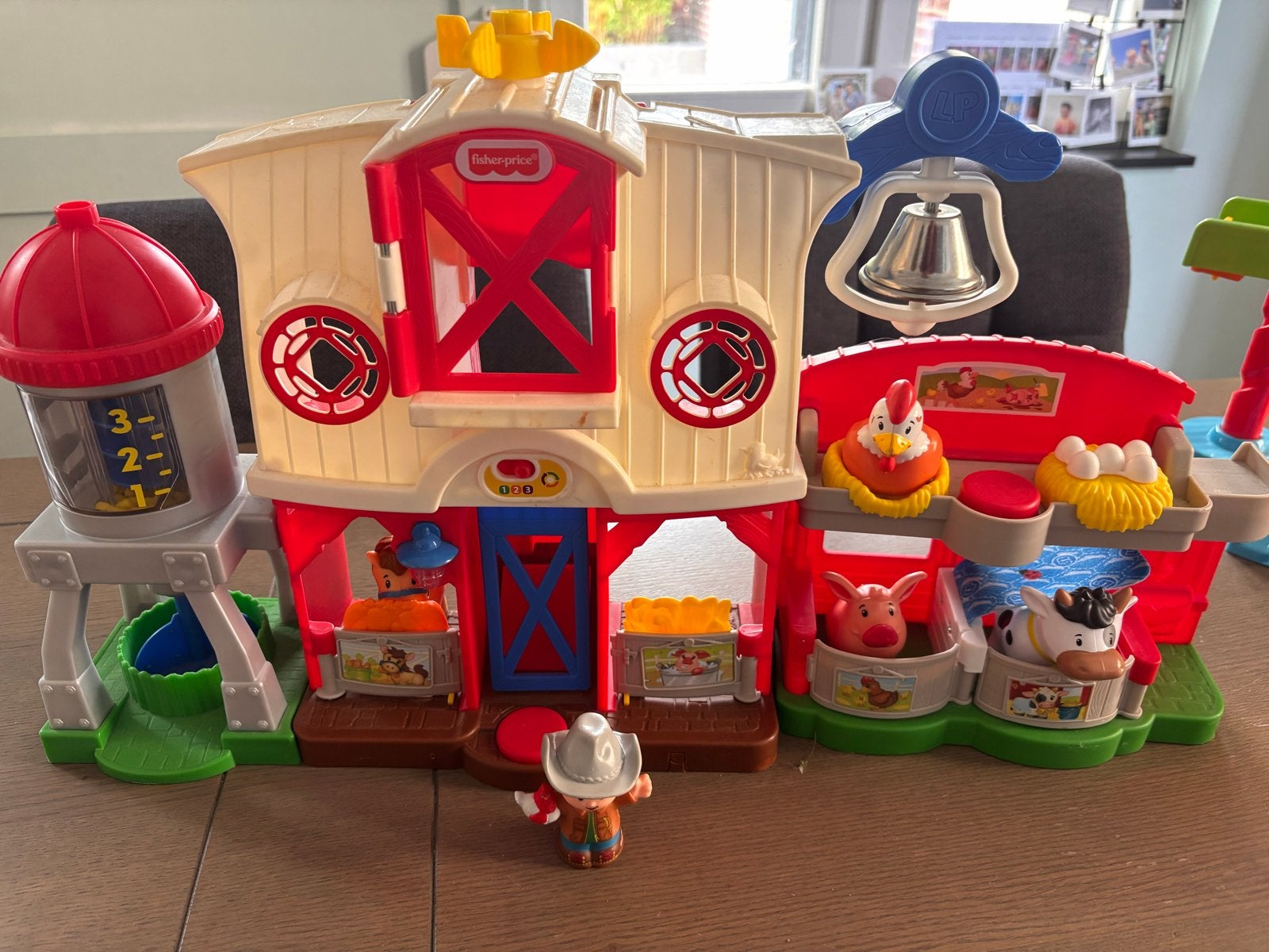 Fisher-Price Boerderij met Geluid en Dieren, Kinderen en Baby's, Speelgoed | Fisher-Price, Ophalen of Verzenden, Gebruikt, Speelset