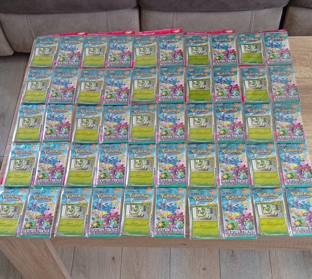 25x Pokémon Ikatan Takdir Booster Packs - Special Indonesië, Hobby en Vrije tijd, Ophalen of Verzenden, Nieuw, Booster