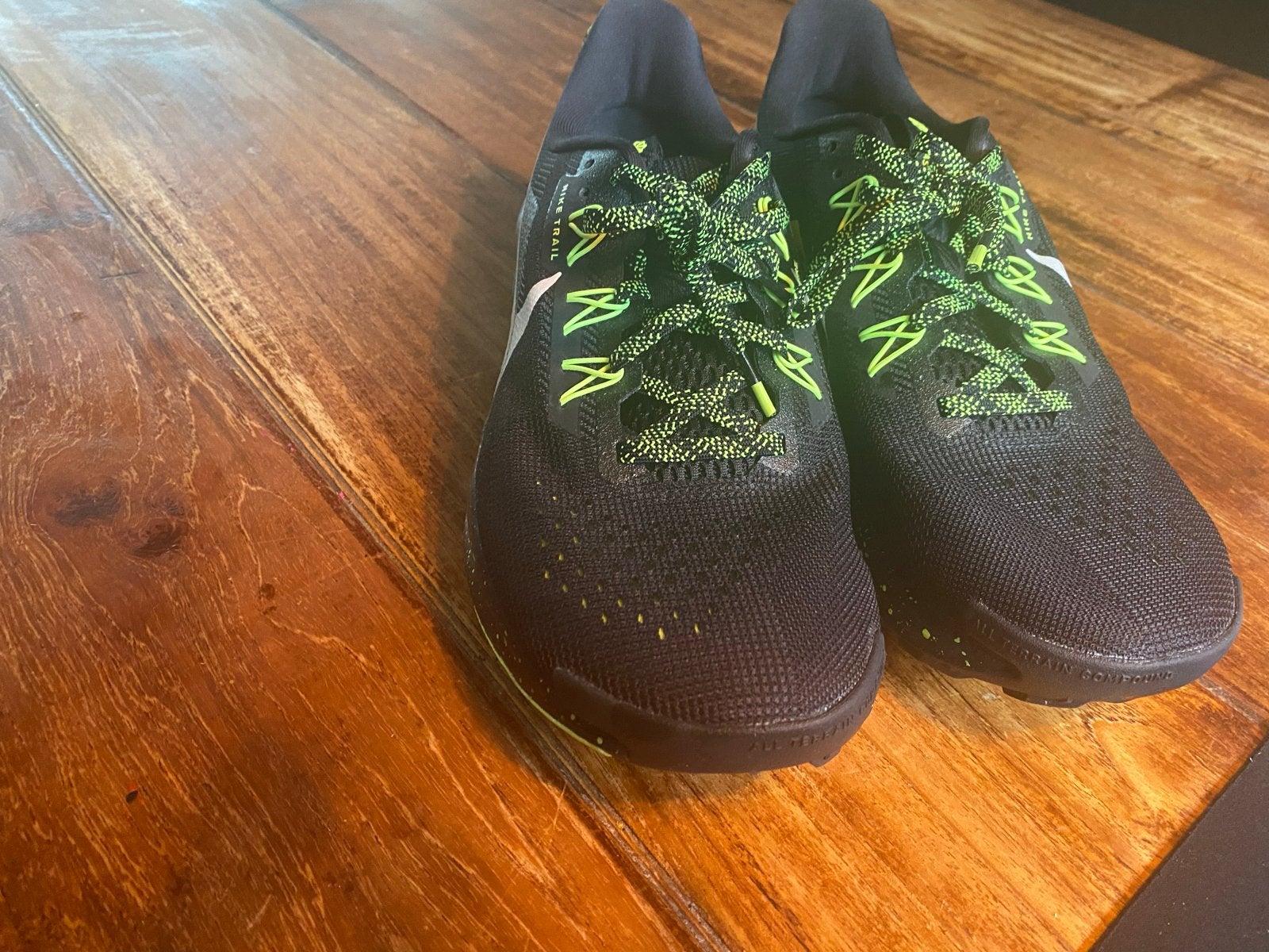 Nieuwe Nike Trail hardloopschoenen maat 43, Ophalen of Verzenden, Nieuw, Zwart, Sneakers of Gympen