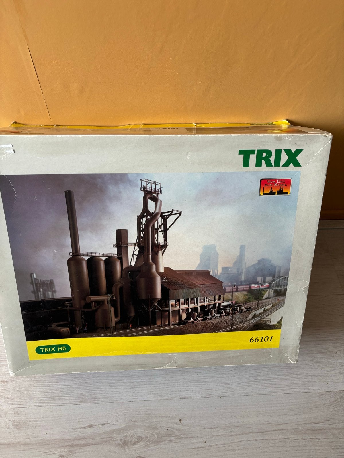 Trix H0 66101 Hoogovenfabriek Modelbouw, Hobby en Vrije tijd, Modeltreinen | H0, Gelijkstroom of Wisselstroom, Brug, Tunnel of Gebouw