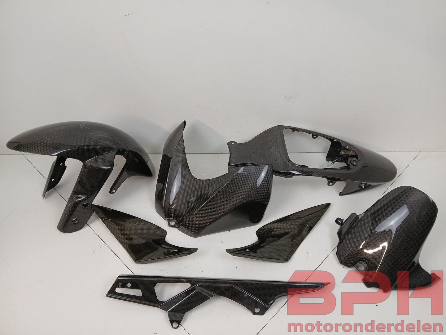 Carbon pakket Suzuki GSX-R 600 750 K6 K7 2006 t/m 2007 tankc, Motoren, Gebruikt, -, -, Ophalen of Verzenden