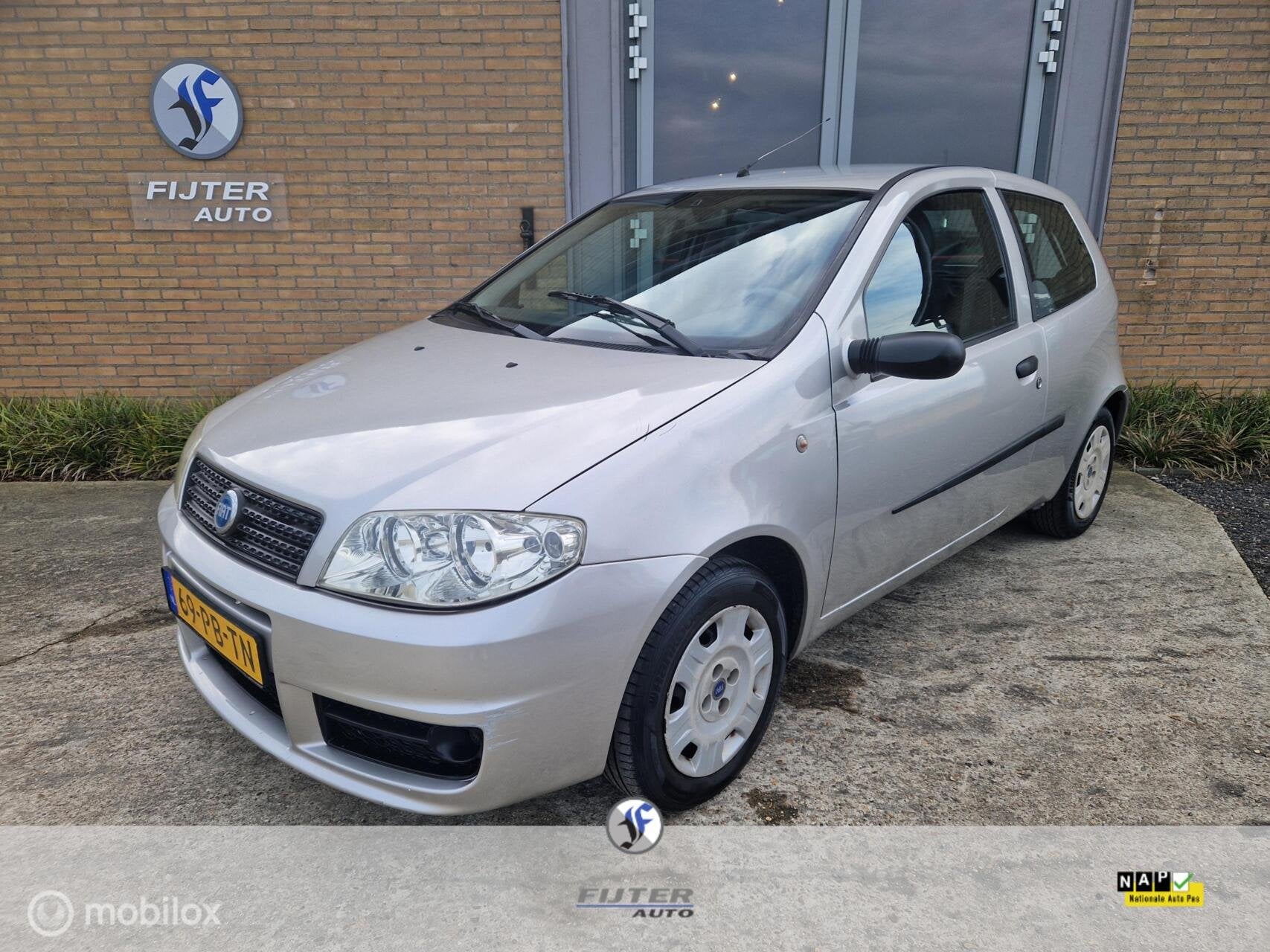 Fiat Punto 1.2 Dynamic Airco, Auto's, Fiat, Voorwielaandrijving, Gebruikt, 4 cilinders, Met garantie (alle)