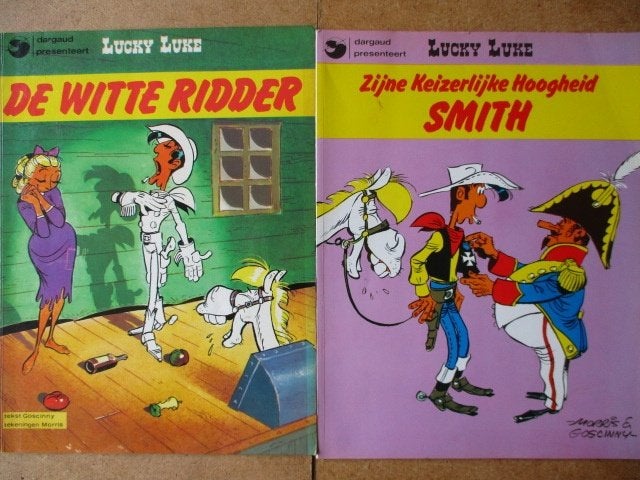 adv8825 lucky luke, Boeken, Eén stripboek, Ophalen, Gelezen