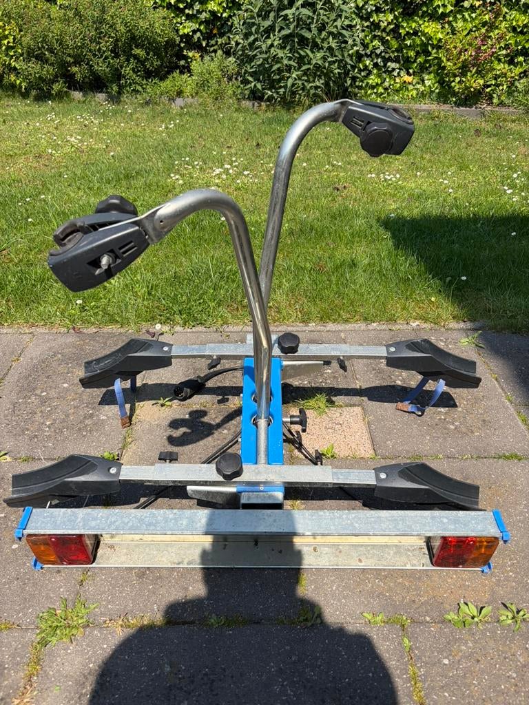 Fietsendrager, Ophalen, Gebruikt, Elektrische fiets, 2 fietsen