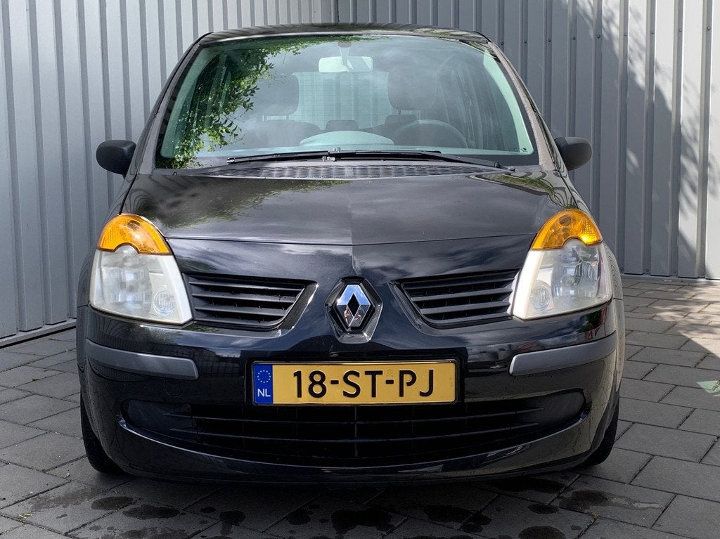 Renault Modus 1.6-16V Air|Automaat|119000KM|Airco|, Auto's, Renault, Stof, Gebruikt, 4 cilinders, Zwart