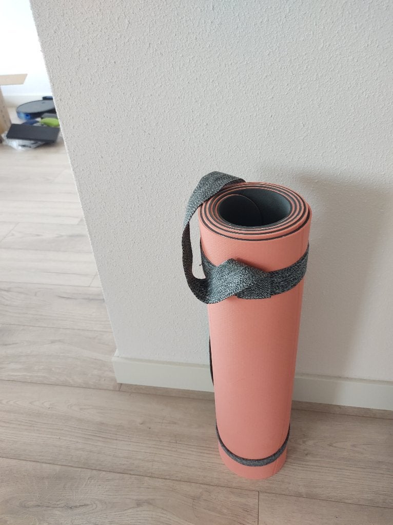 yoga mat rose, Sport en Fitness, Yoga en Pilates, Ophalen of Verzenden, Zo goed als nieuw, Yogamat