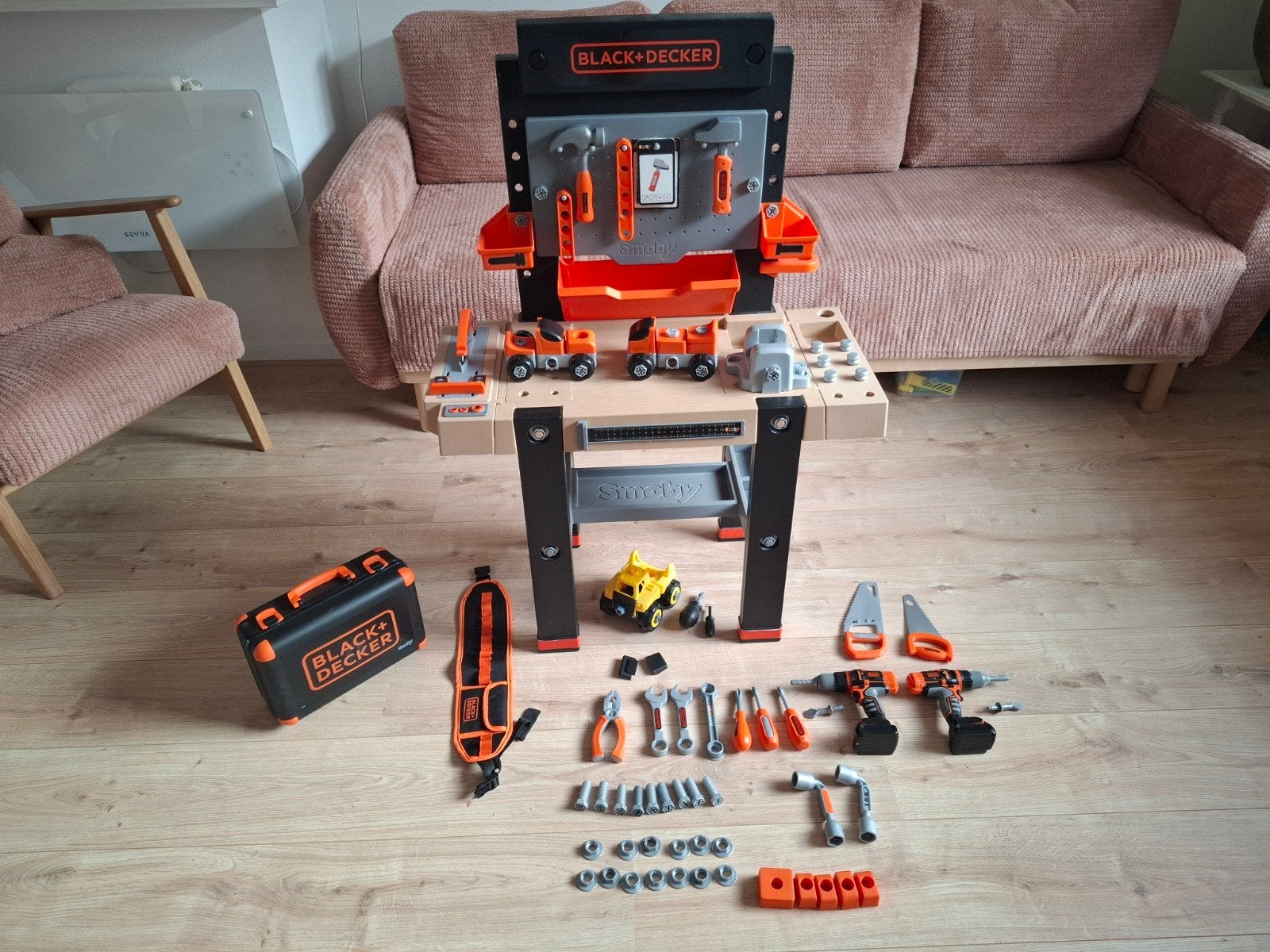 Smoby Black+Decker Werkbank, Ophalen