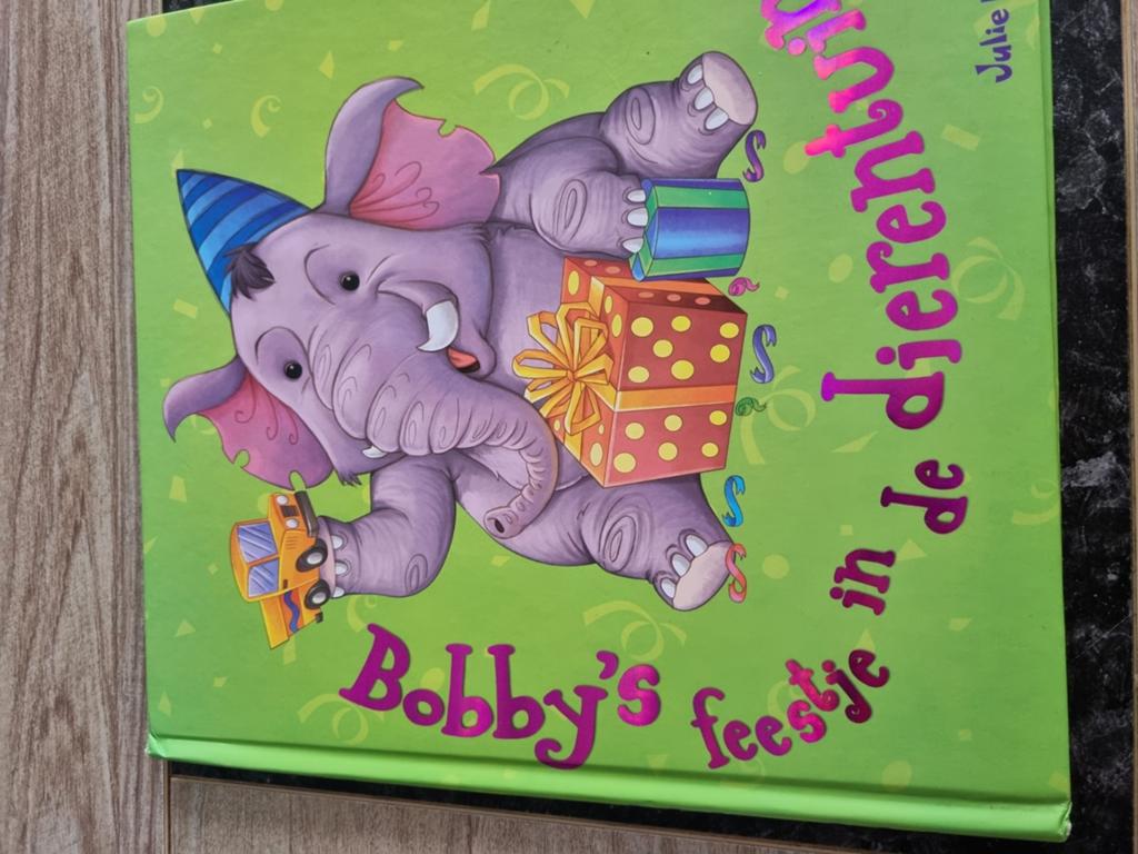 Bobby's Feestje in de Dierentuin - Kinderboek, Ophalen of Verzenden, Zo goed als nieuw, Onbekend, Fictie algemeen