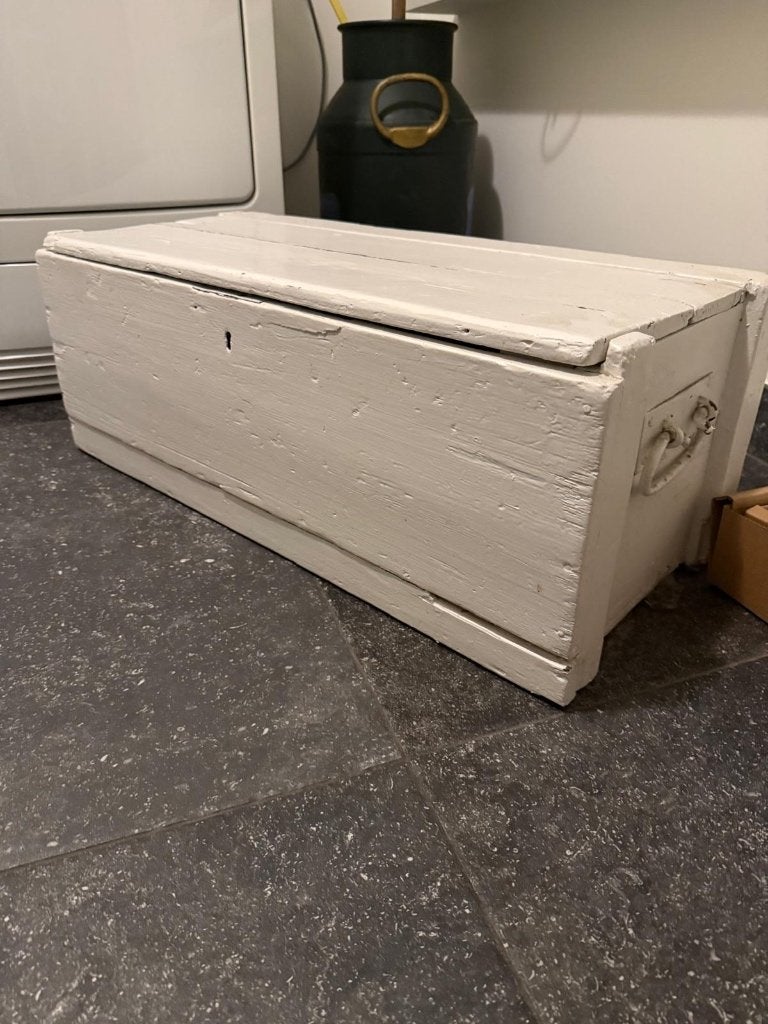 Kist, Huis en Inrichting, Woonaccessoires | Kisten, Ophalen, Minder dan 50 cm, Gebruikt, 50 tot 100 cm