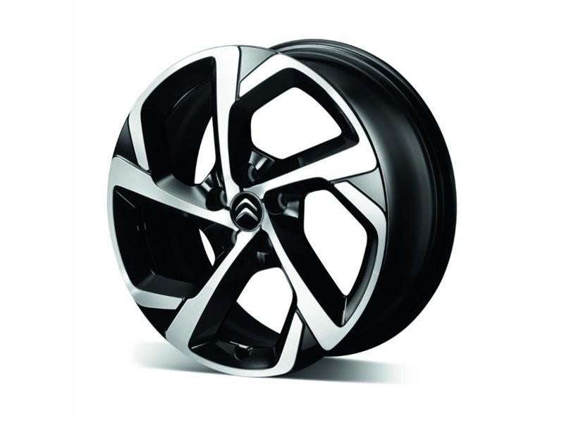 Originele Citroën lichtmetalen velgen type Swirl, Ophalen, Zo goed als nieuw