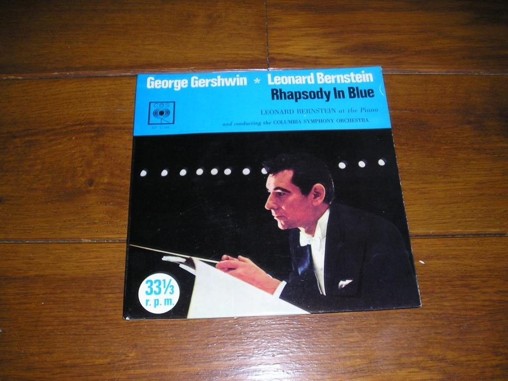 Leonard bernstein george gershwin rhapsody in blue, Ophalen of Verzenden, Zo goed als nieuw, Klassiek