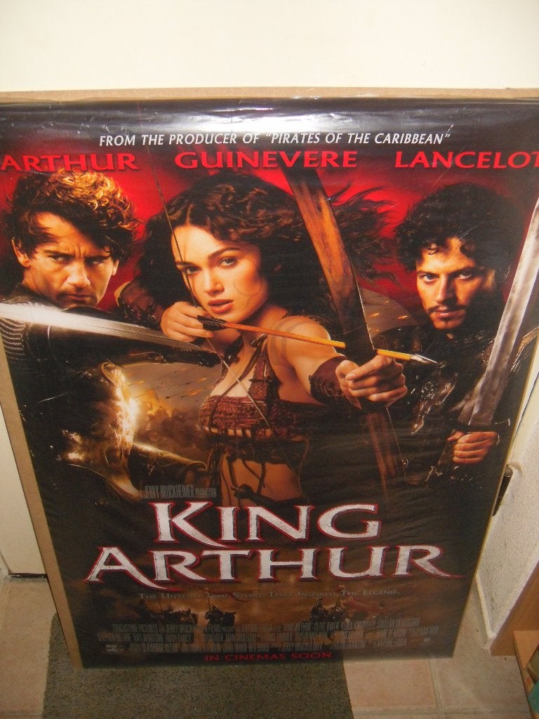King Arthur Filmposter, Ophalen, Zo goed als nieuw, A1 t/m A3, Film en Tv
