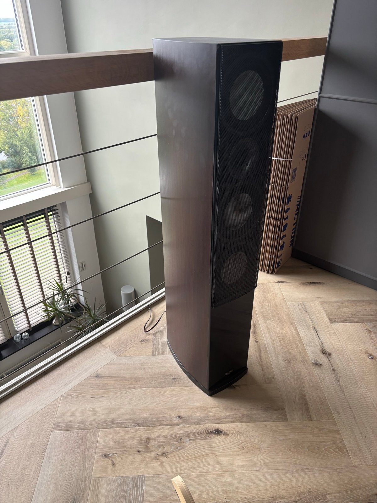 Magnat Quantum 657 Vloerstaande Luidspreker/ set van 2, Audio, Tv en Foto, 150 watt of meer, Vloerstaande luidspreker, Gebruikt