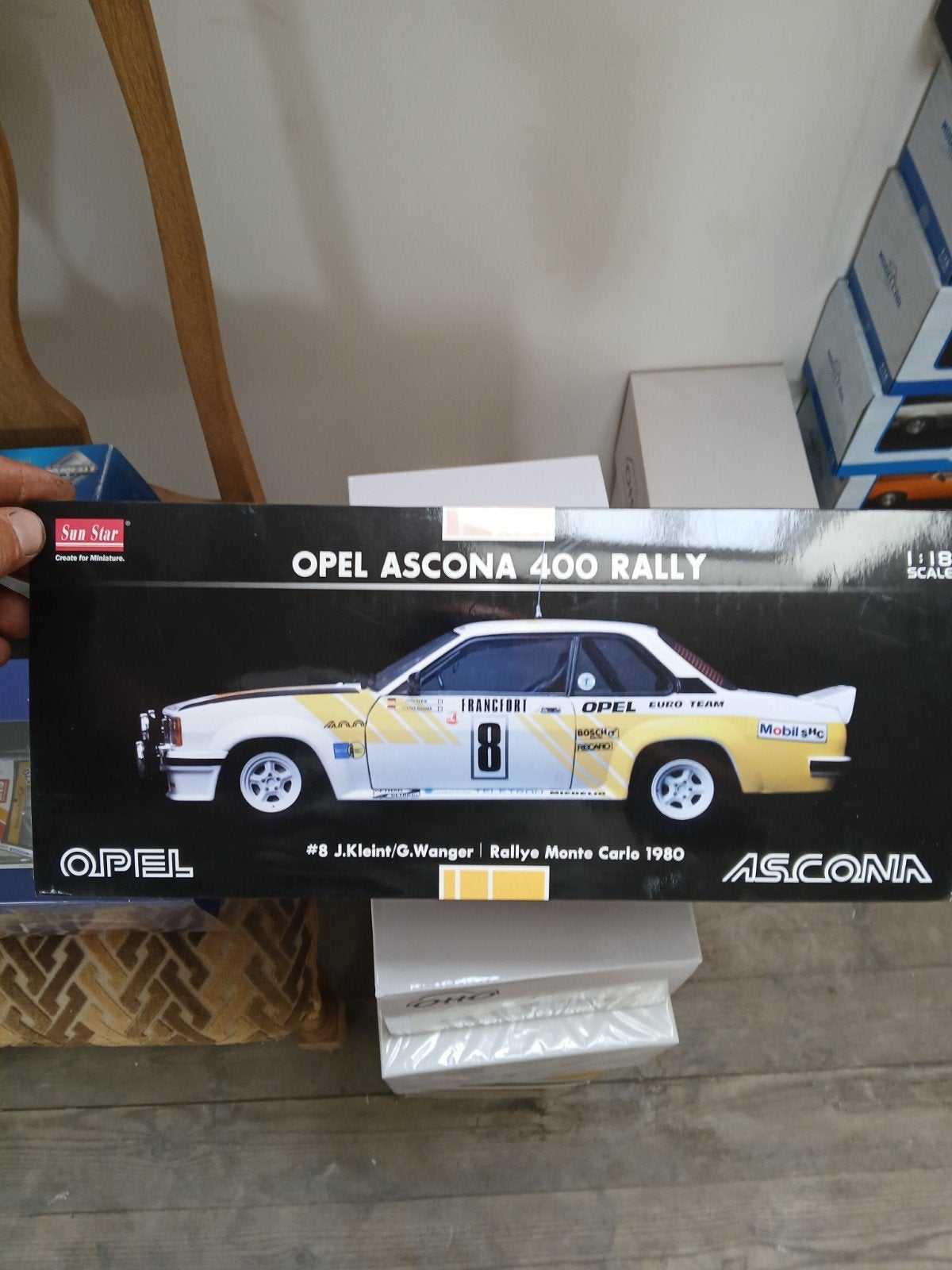 1/18 opel ascona 400, Ophalen of Verzenden, Overige merken