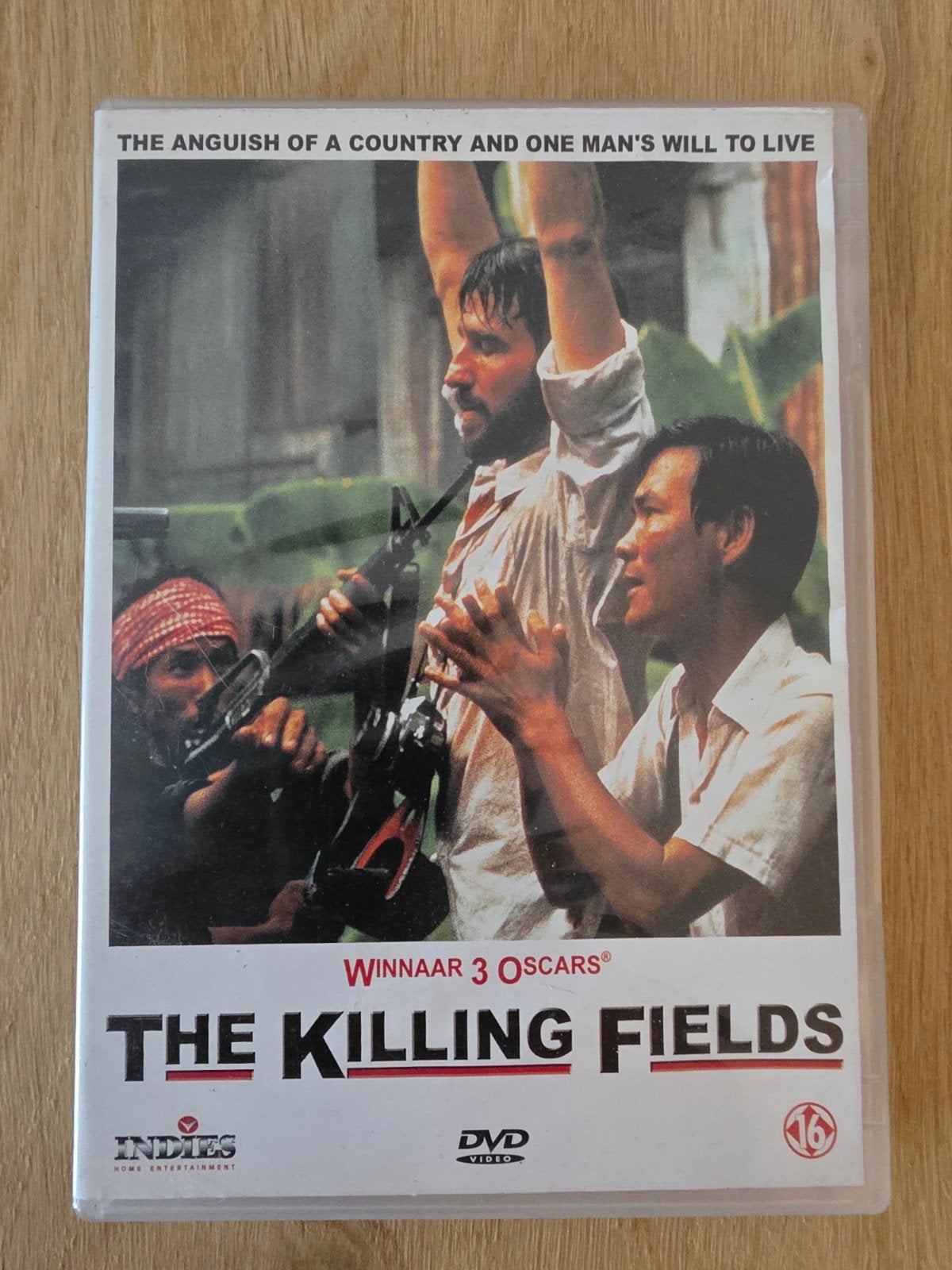 The Killing Fields - DVD (Winnaar 3 Oscars), Vanaf 16 jaar, Waargebeurd drama, Nederlands, Inclusief doosje