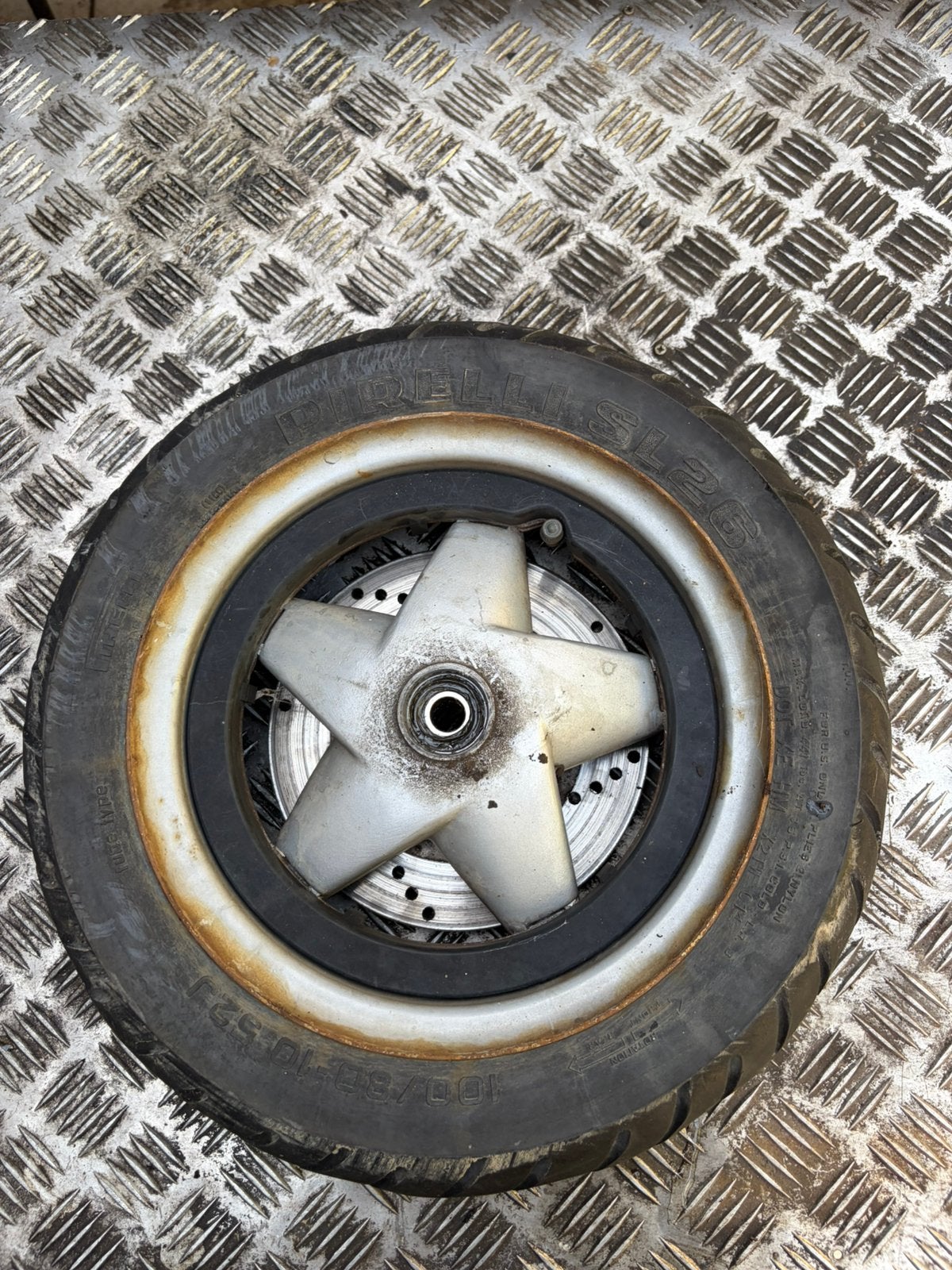 piaggio skipper / quartz voorvelg, Ophalen
