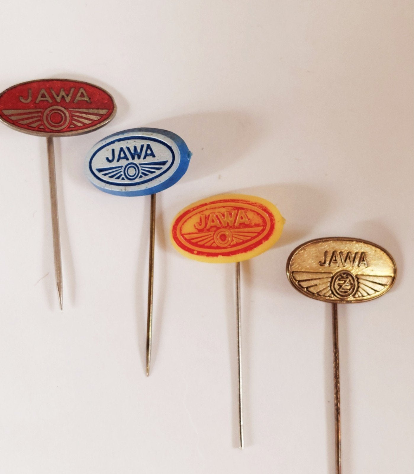 JAWA Motoren- pins, Verzenden, Auto's