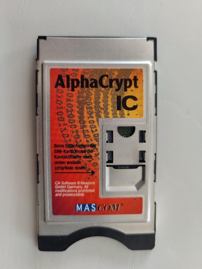 DVB Alpha Crypt IC module, Ophalen of Verzenden, Zo goed als nieuw, 120 watt of meer, Overige merken