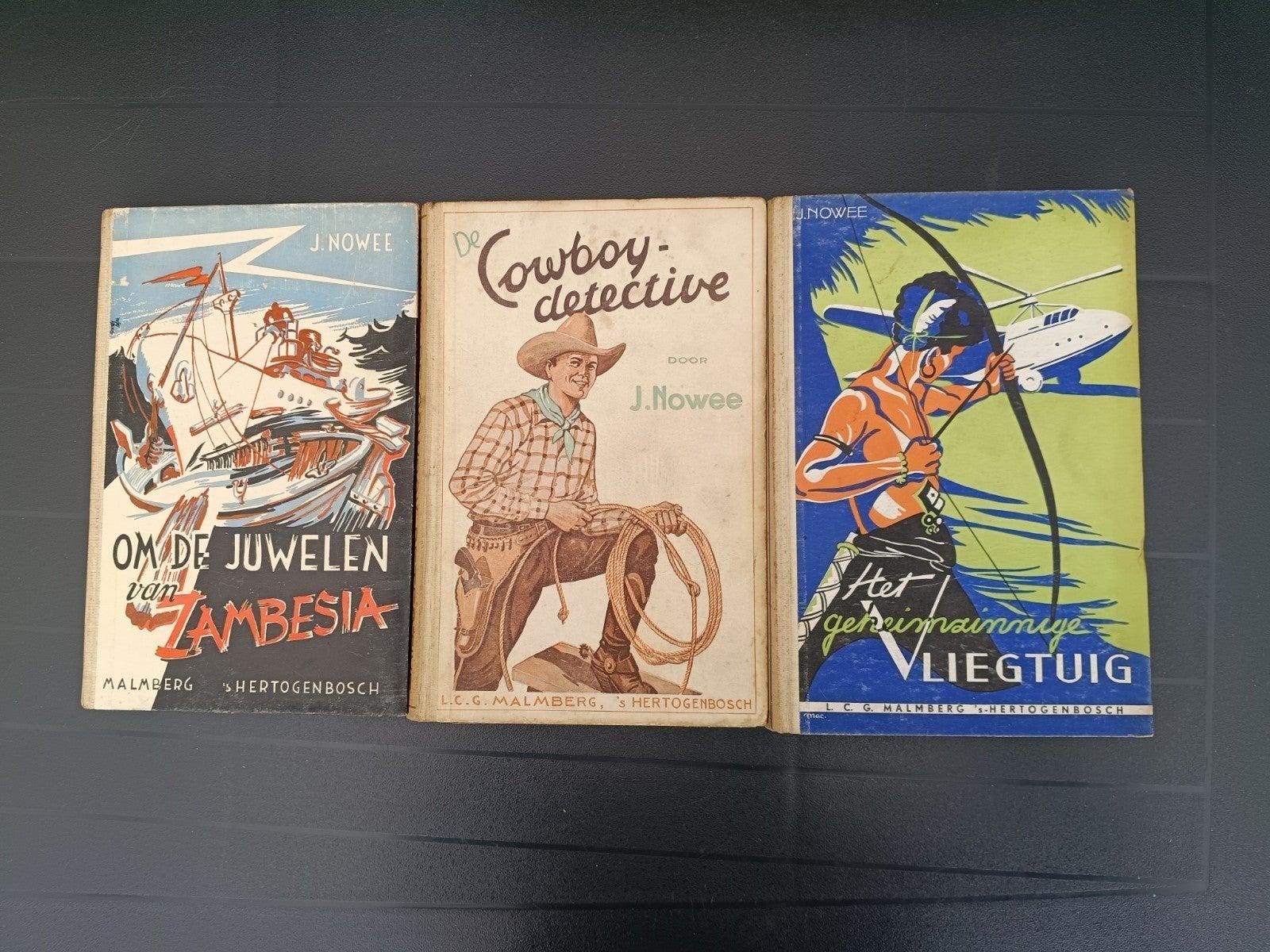 J. Nowee 3 zeldzame boeken, Boeken, Ophalen of Verzenden, Gelezen, J. Nowee