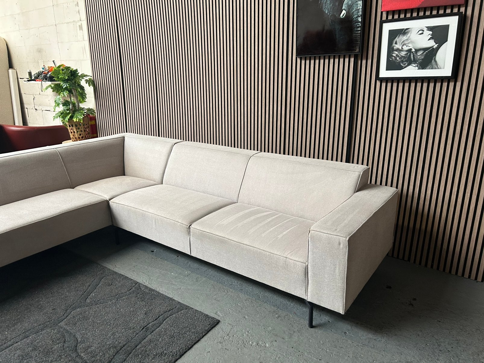 GRATIS LEVERING BySidde Nord Hoekbank 290X235 GEREINIGD, 250 tot 300 cm, Hoekbank, Zo goed als nieuw, Vierpersoons of meer
