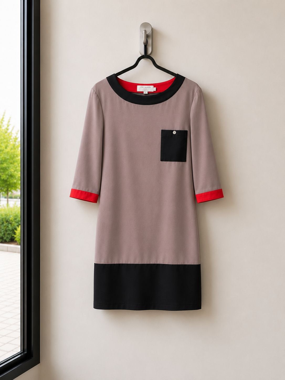 Jurk Ted Baker, Beige, Ophalen of Verzenden, Maat 36 (S), Gedragen