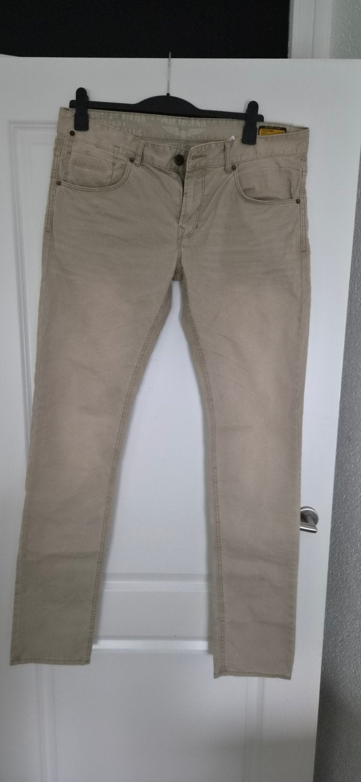 PME Chino American Classic Beige W36 L38, Kleding | Heren, Spijkerbroeken en Jeans, W36 - W38 (confectie 52/54), Overige kleuren