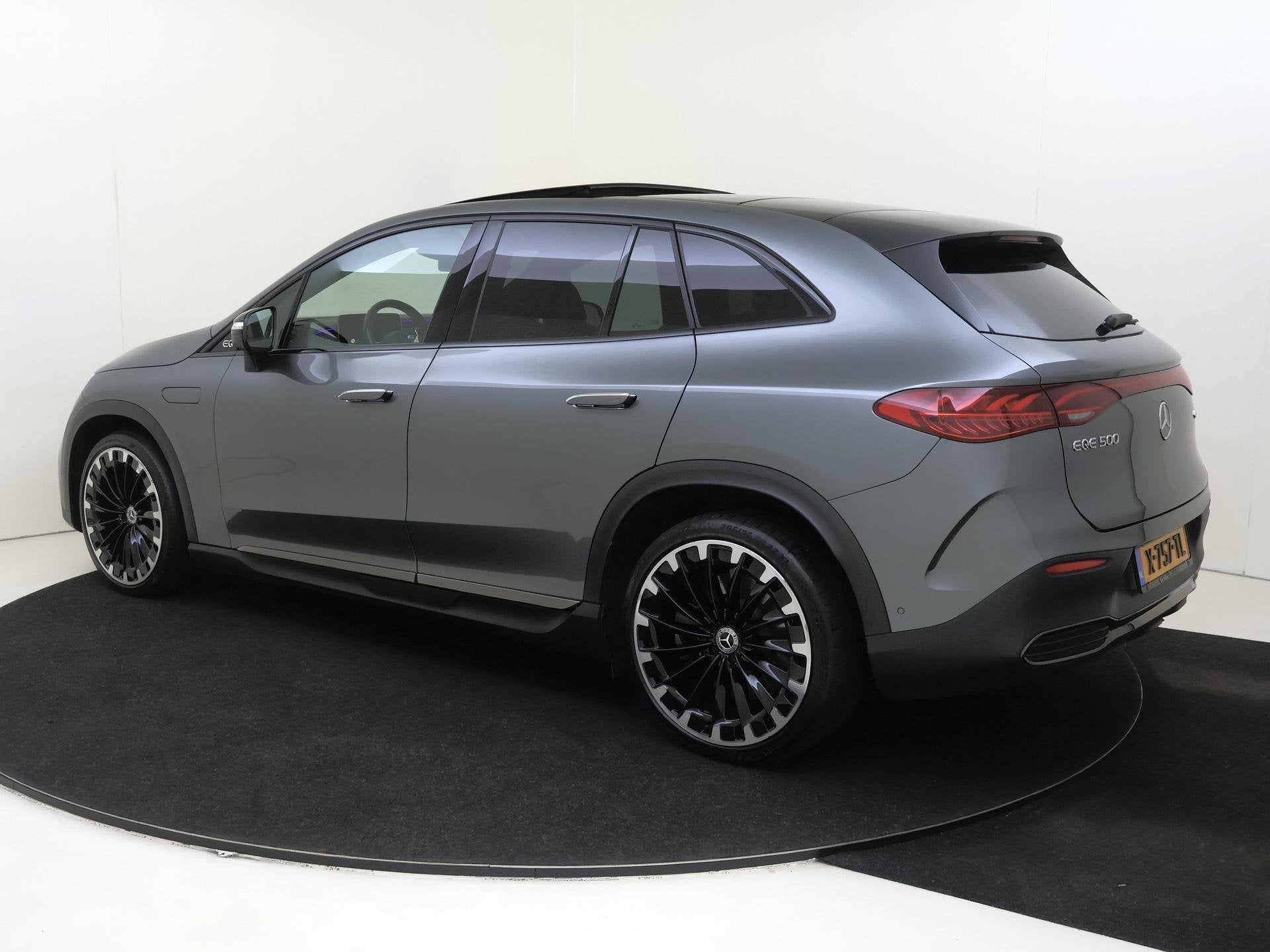 Mercedes-Benz EQE SUV 500 4Matic AMG Line 91 kWh Panoramadak, Auto's, Automaat, 131 €/maand, Automatische klimaatregeling, 576 km