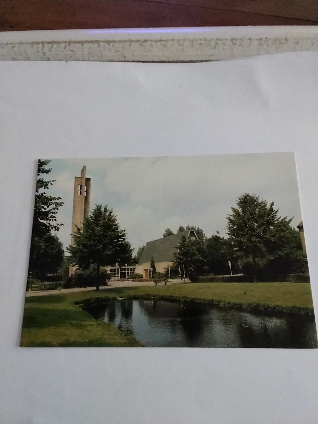Ansichtkaart Alblasserdam, Eltheto Kerk, Verzamelen, Ophalen of Verzenden, 1980 tot heden, Ongelopen, Zuid-Holland
