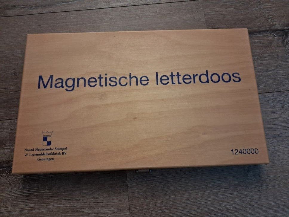 Magnetische letterdoos school, Ophalen, Gebruikt, Taal en Lezen