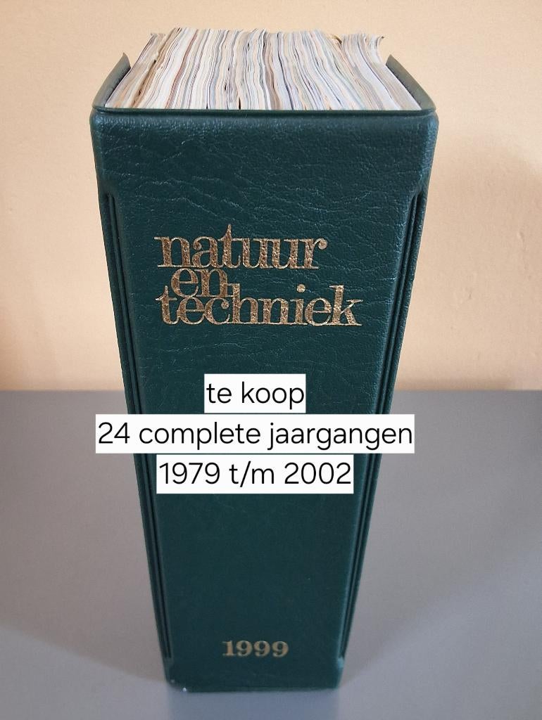 24 jaargangen Natuur en Techniek, 1979 - 2002, Boeken, Ophalen, Gelezen, Wetenschap en Natuur