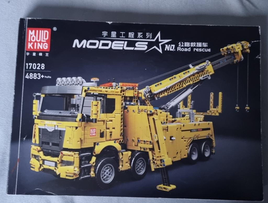 Mould King 17028 Road Rescue Takelwagen Bouwset, Ophalen of Verzenden, Nieuw, Overige merken