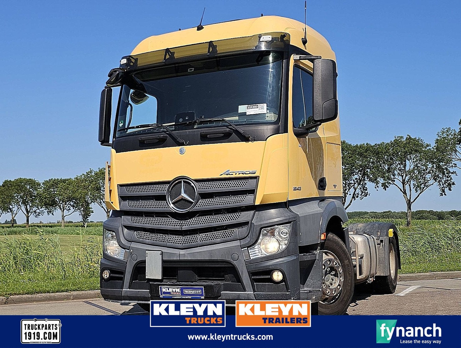 MERCEDES-BENZ ACTROS 1843, Auto's, Vrachtwagens, Bedrijf, Te koop, ABS, Airconditioning, Bluetooth, Centrale vergrendeling, Cruise Control