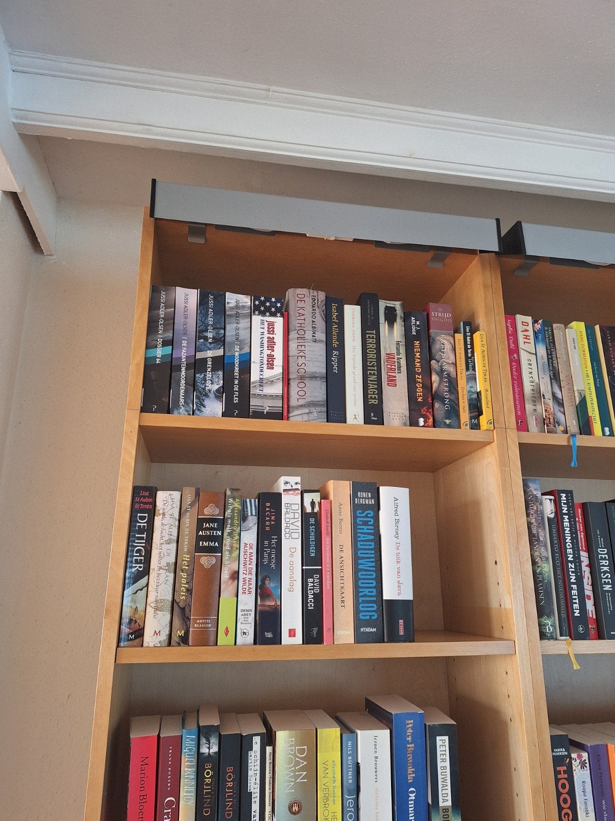 Ikea Boekenkast Bovenstuk - Beuken, Huis en Inrichting, Ophalen, Gebruikt