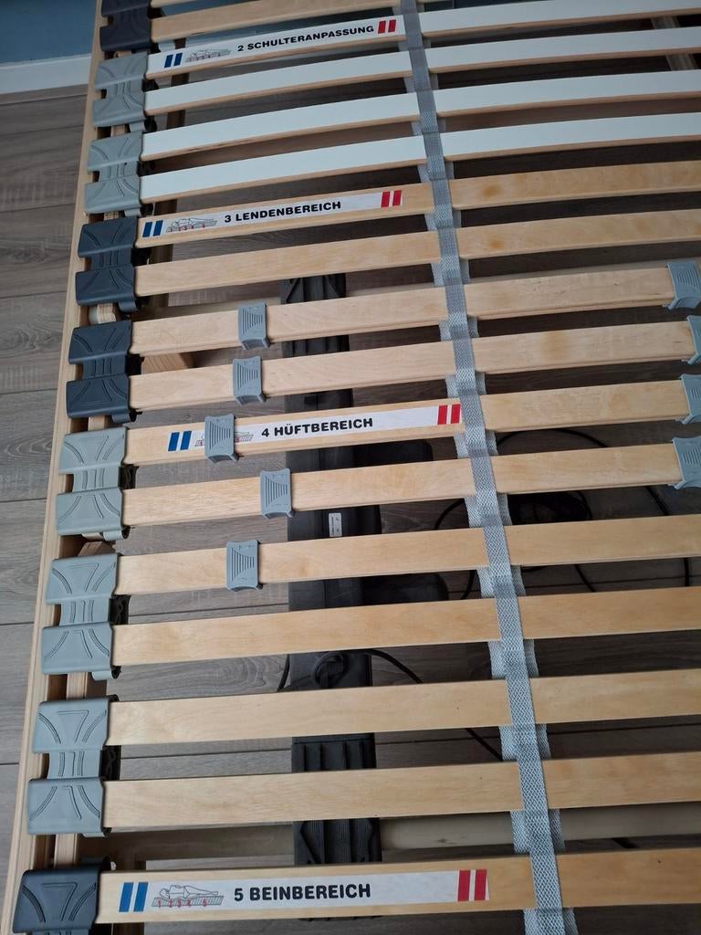 Elektrische bedbodem 90x200 cm met 2 motoren, Huis en Inrichting, Slaapkamer | Matrassen en Bedbodems, Ophalen, Eenpersoons, 90 cm
