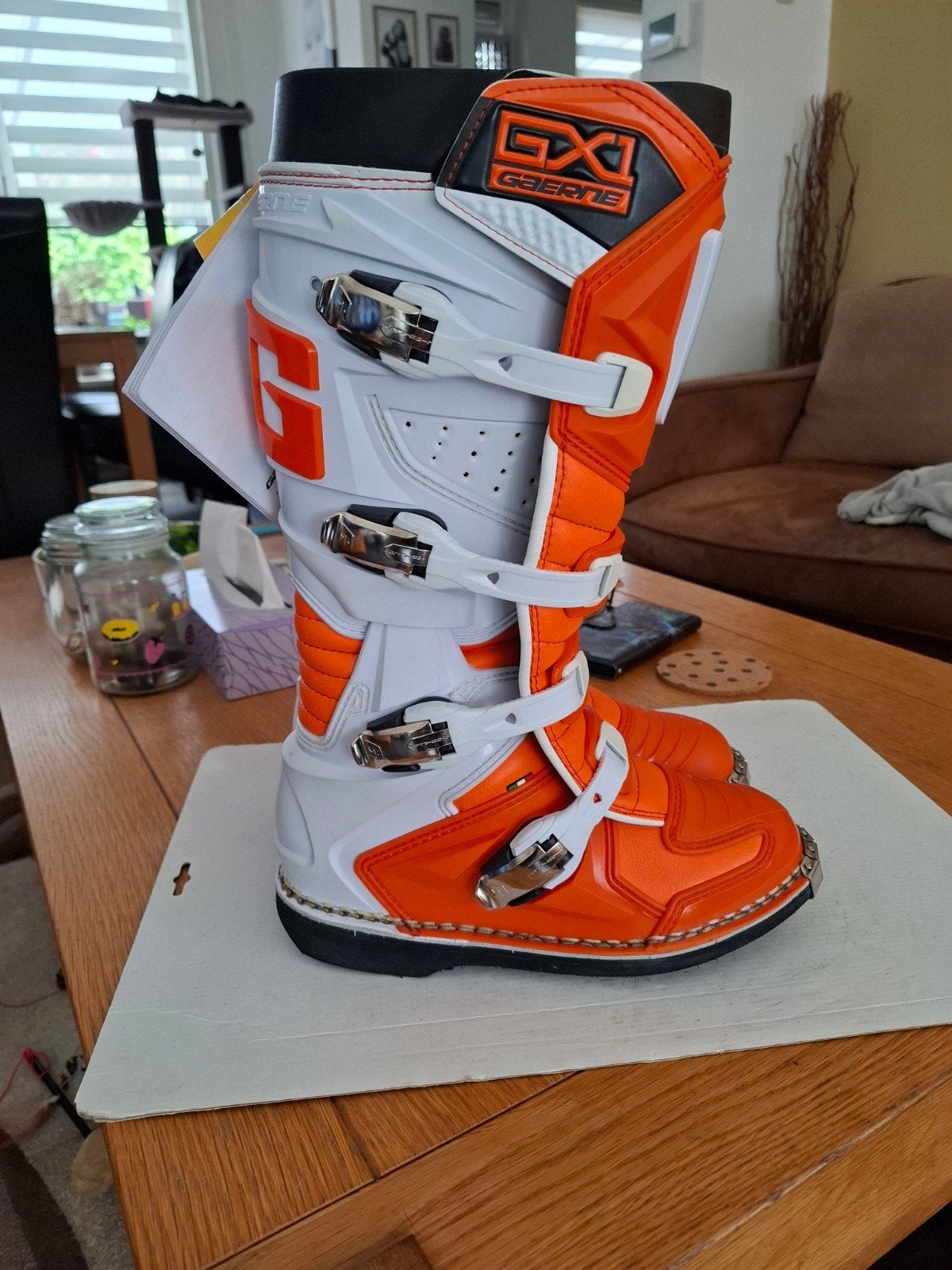 Crosslaarzen merk GEARNE GX1 maat 41, Motoren, Kleding | Motorkleding, Ophalen of Verzenden, Nieuw met kaartje, Laarzen