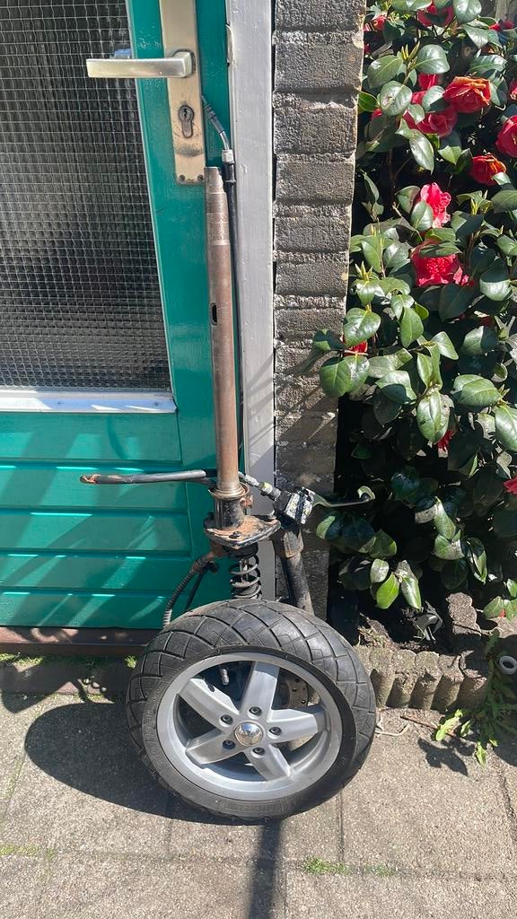 Piaggio vespa voorvork met velg RECHT, Ophalen of Verzenden, Gebruikt, Overige modellen