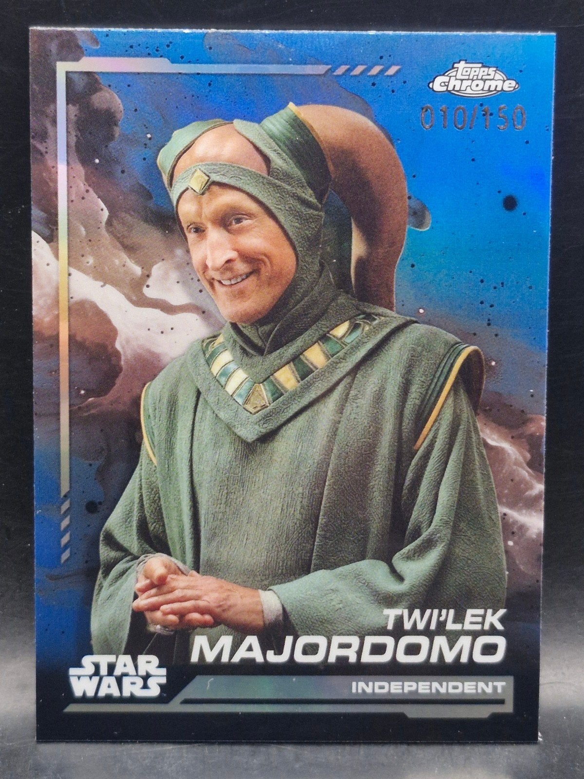twilek star wars Limited edition 10/150 topps chrome, Verzenden, Zo goed als nieuw