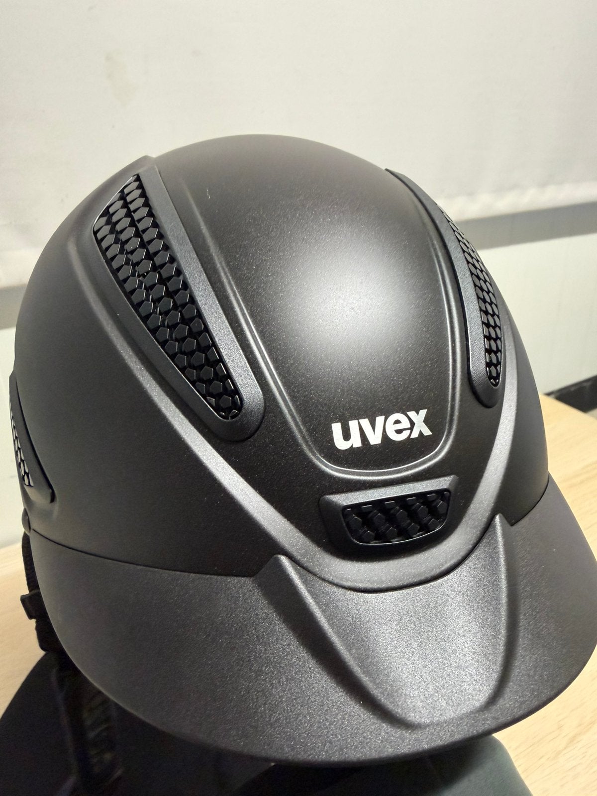 Nieuwe Uvex Perfexxion Black Matt maat 55-58, Overige merken, Nieuw, Ophalen of Verzenden, Rijhelm/cap