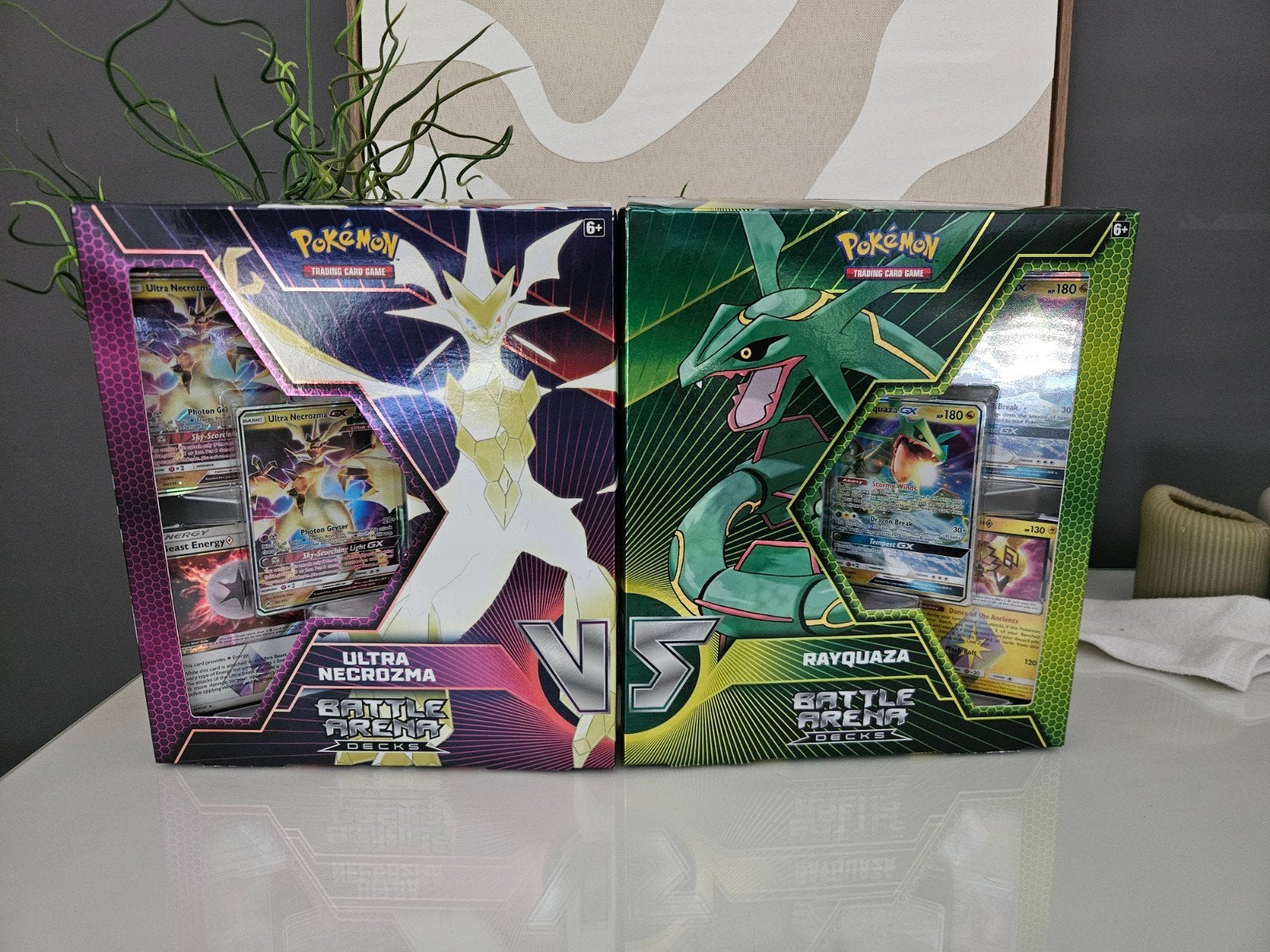 Pokémon TCG Battle Arena Decks: Rayquaza & Ultra Necrozma, Ophalen of Verzenden, Nieuw, Speeldeck