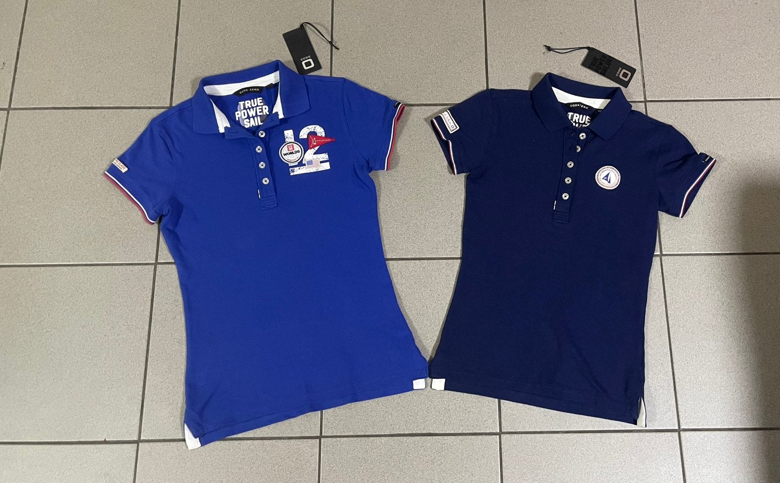 Dames Polo Code Zero shirts maat xs, Blauw, Ophalen of Verzenden, Zo goed als nieuw, Korte mouw
