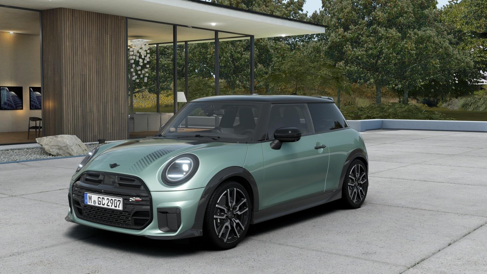 MINI 3-Deurs Cooper C John Cooper Works Uitvoering | Pakket, Auto's, Stoelverwarming, Stof, 156 pk, 4 stoelen