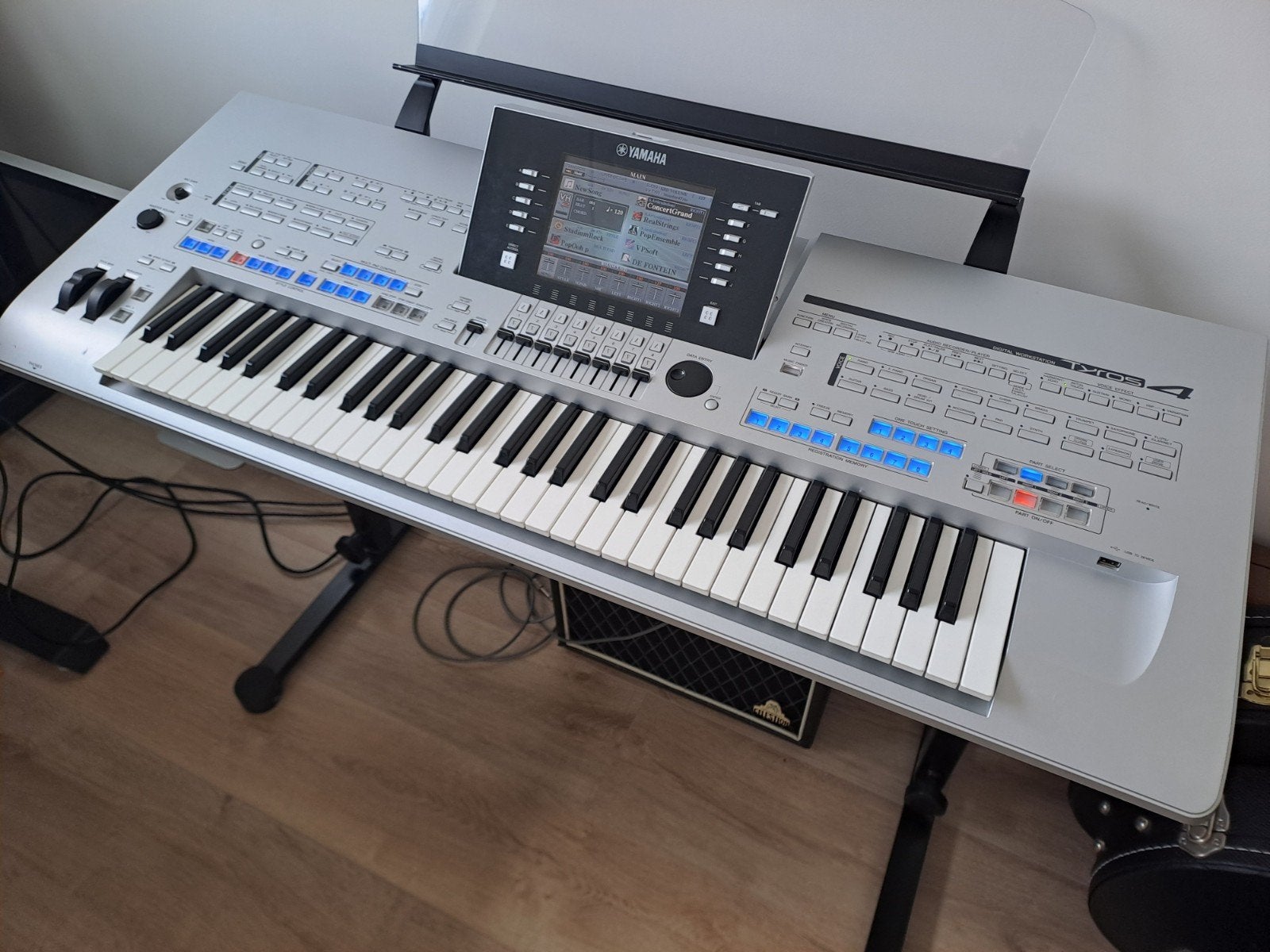Yamaha Tyros 4 - Keyboard, Ophalen, Yamaha, Midi-aansluiting, 61 toetsen