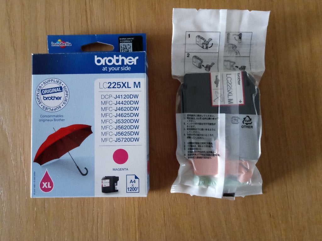 Brother Cartridge LC-225XLM, Ophalen, Nieuw, Brother origineel