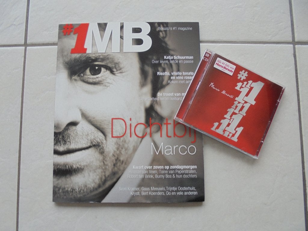 Marco Borsato #1 CD met limited boek, Ophalen of Verzenden, Zo goed als nieuw, Album
