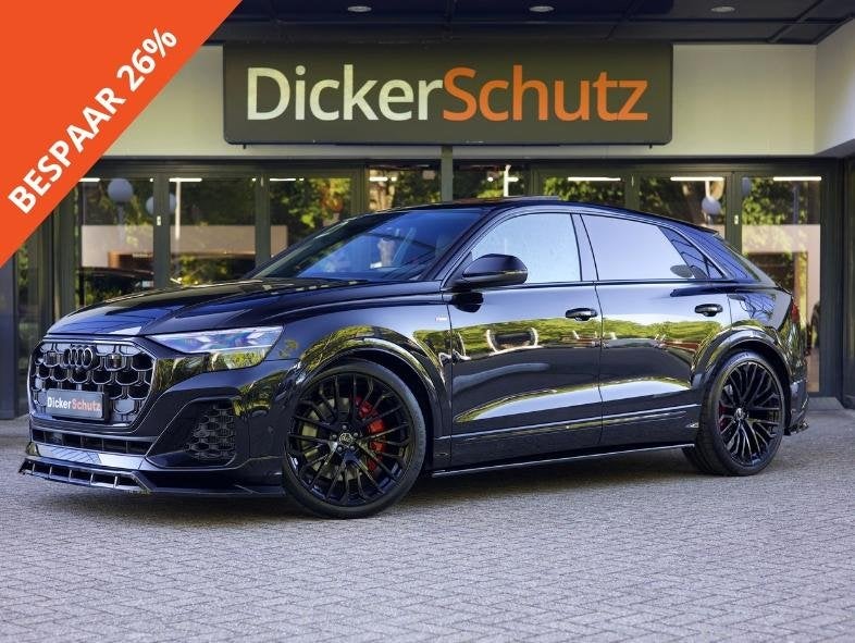 Audi Q8 60 TFSIe Competition Bodykit | Vierwielb. | Massage, Auto's, Audi, Automaat, 2995 cc, Bedrijf, 489 pk