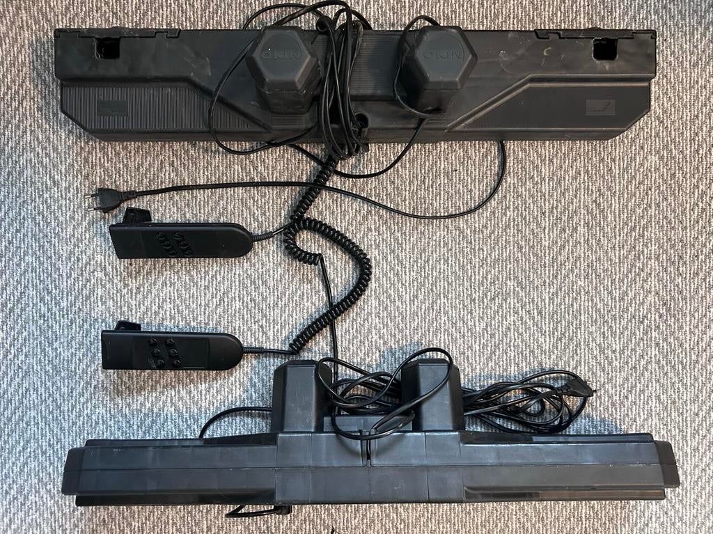 OKIN Okimat 3H4/6 Dubbele Motor voor Verstelbaar Bed/Lattenb, Ophalen, Zwart, Tweepersoons, Hout